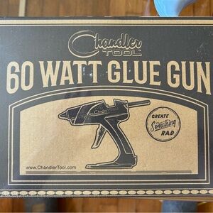 New in Box 60 watt Chandler Tool hot glue gun